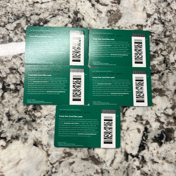 Starbucks Emerald City Gift Cards - Picture 2 of 2